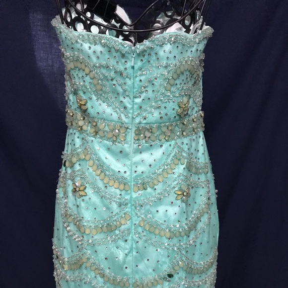 Madison James Aqua fit and flare sz 10 - Picture 5 of 7